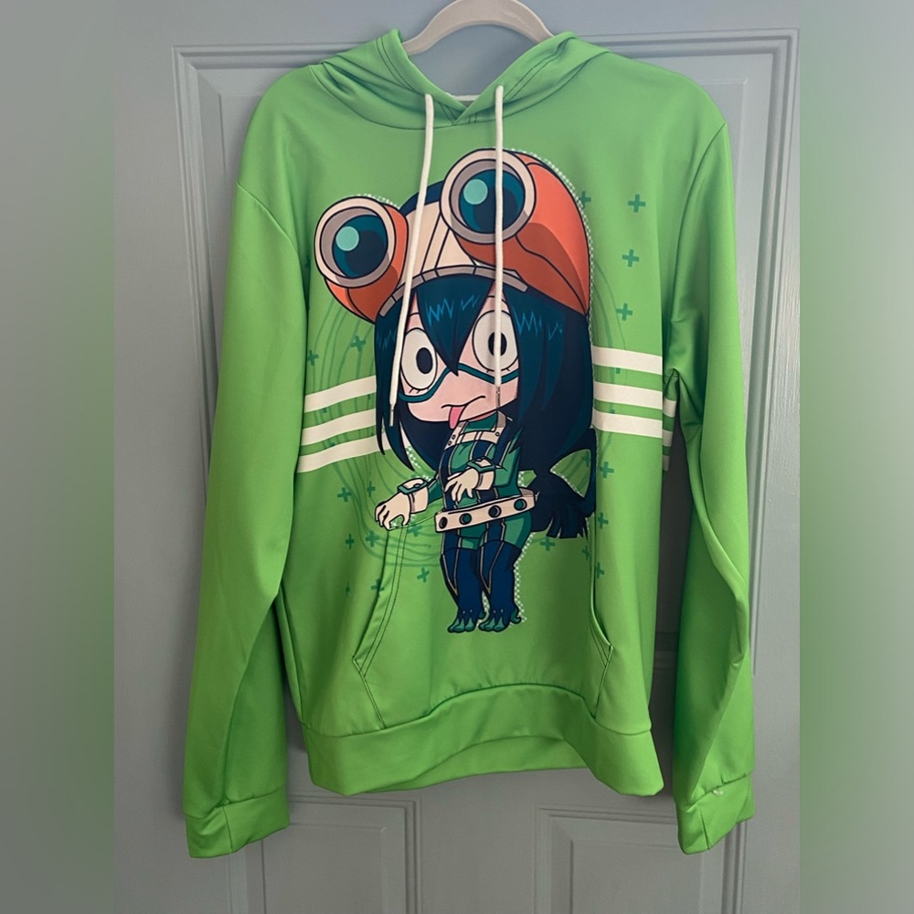 My Hero Academia Anime Hoodie - Tsuyu Asui.